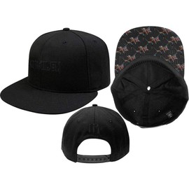 Iron Maiden - Logo & Trooper Black Snapback Baseball Cap