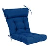 QILLOWAY Indoor/Outdoor High Back Chair Cushion,Tufted, Replacement Cushions - Set