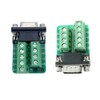 Willwewon 10pcs (5pcs Male 5pcs Female) Solderless Connector DB9, Serial