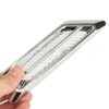 TuTuYa Car Side Mesh Vent, Universal Car Air Flow Chrome