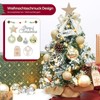 Dewur Mini Christmas Tree Small with Lighting LED Table Artificially