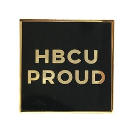 HBCU Pride Grad Lapel Pin - Black History Educated Women Strong African American Brooch Pinback Badge