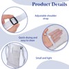 3 PCS Mesh Water Bottle Holder with Strap and Pocket,