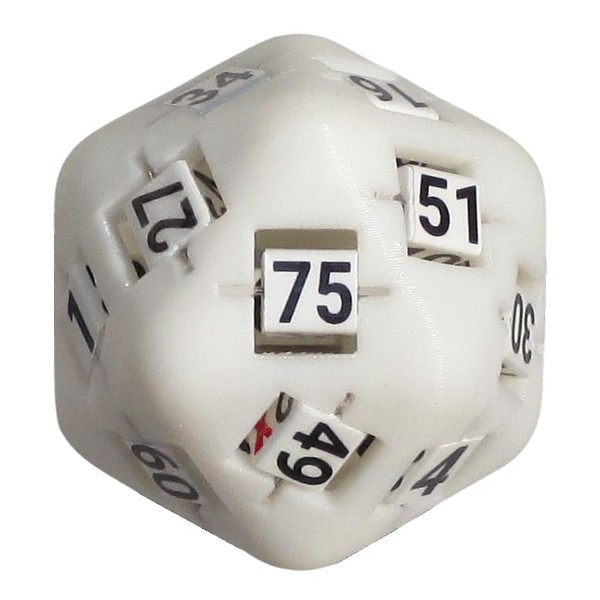 Bingo Patent Die - A Die That Displays Numbers 1