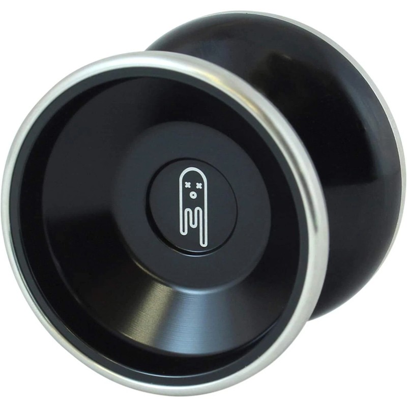 Yoyo King Black Bimetal Yo-yo With Dual Bearings For Responsive