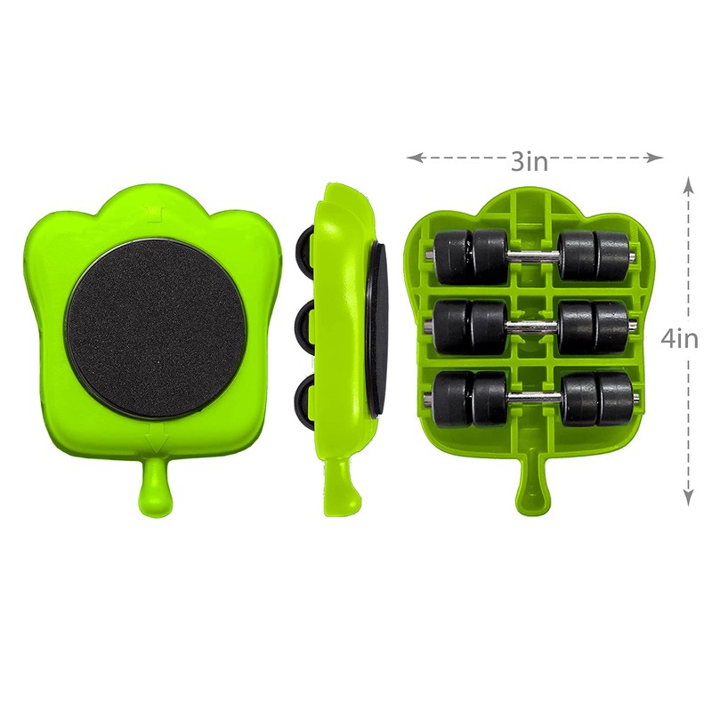 Heavy Duty Furniture 4 Sliders for Easy and Safe Moving,