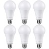 TORCHSTAR Dimmable A21 LED Light Bulbs, CRI 80, Super Bright