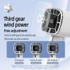 Portable Handheld Fan Digital Display 3 Speeds Ajustable Mini Rechargeable