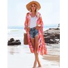 MayBuy Beach Cover Ups for Women Kimonos Boho Swimsuit Chiffon