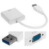 USB3.0 to VGA Converter 5Gbps HD 1080P Adapter Cable 15Pin