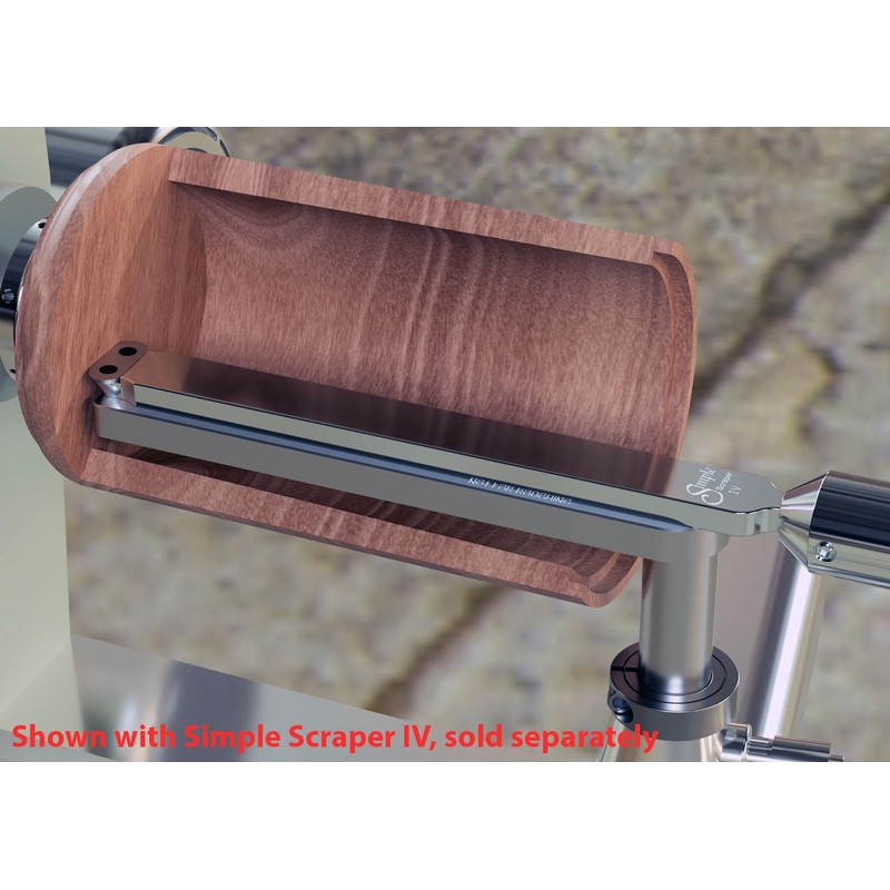 Simple Woodturning Tools Tool Rest Platform with Post and Clamping