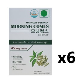 Morning Comes 450mg x 10 tablets, 6 boxes, domestic delivery, quick care / 모닝컴스 450mg x 10정 6박스 국내배송 퀵 케어