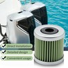 Newnessai 2 PCS 16911ZY3010 Outboard Marine Fuel Filter, Replacement for