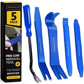 Tresalto 5 Pack Auto Trim Removal Tool Set For Cars Rvs And Boats Durable Ergonomic De...