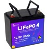HAYAEnergy 12V 50Ah LiFePO4 Lithium Battery for Deep Cycle RV