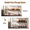 Neprock Shoe Slots Organizer,Shoe Storage Organizer Shoe Rack for Closet