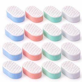 12 Pack Body Bath Sponges – Exfoliating Massage Shower Sponge for Soft, Clean Skin – Family Pack for Adults & Kids
