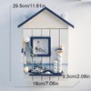 Wood Keys Box Wall Mounted Sundries Holders Practical Convenient Key