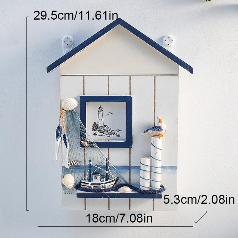 Wood Keys Box Wall Mounted Sundries Holders Practical Convenient Key