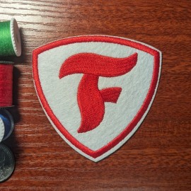Unbranded Firestone Racing Patch Motorsports Cars Tires Embroidered Iron On 3x3.25"