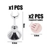 1 Piece Shower Head Bracket and 2 Pieces Plastic Hooks,