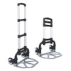 FCH Folding Hand Truck Aluminum Portable Folding Hand Cart 165lbs