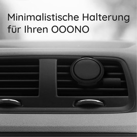 Ventilation Grille Holder for OOONO CO-Driver NO2 Car Clip Air Vent Holder Dashboard Dimensionally Stable Ventilation Car Black