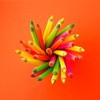 Caran D'ache Colorblock Pencil Fluo Yellow