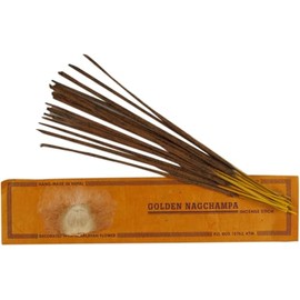Hand made golden nagshampa incense stick / Himalaya flower