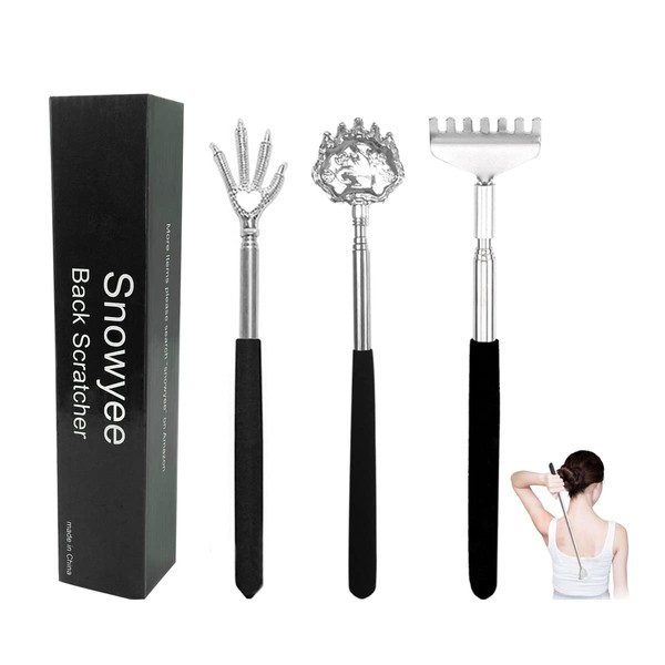 Snowyee Backscratchers, Back Scratcher for Women Men 3PCS Includes Bear