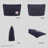 Hanpu Kobo 3J38 Blue Pouch [Bag-in-Bag Cosmetic Pouch, Women's, Travel
