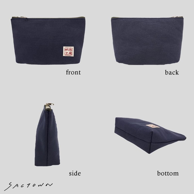 Hanpu Kobo 3J38 Blue Pouch [Bag-in-Bag Cosmetic Pouch, Women's, Travel
