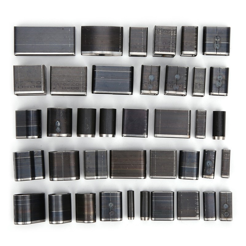 39Pcs Hollow Hole Cutter Punch Set Short Leather Belt Drilling