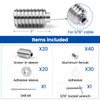 [Patent] Muzata 20 Pack 3/16" Invisible Cable Railing Kit Hardware
