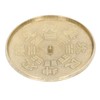 Feng Shui Brass Concave Bagua Mirror Good Luck Anti Rust