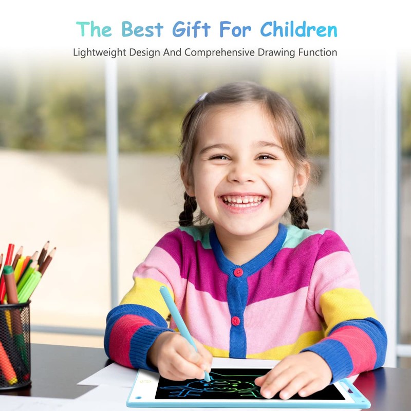 Vicloon LCD Writing Tablet, 10 Inch Colorful Drawing Board Digital