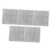 Baluue 2sets Double-Sided Thickened Fish Scale Bamboo Charcoal Dishcloth Towel