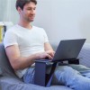 Bluelander Soporte Para Laptop Plegable Mesa Laptop Cuero Impermeable Color