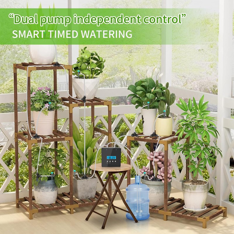 RUNWUSHENG Automatic Plant Waterer Indoor, Indoor Plant Watering Devices with