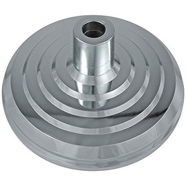 Eder Flag Flagpole Stand Regent 12 Inch Diameter for 1 to 1-1/4 Inch Pole Silver