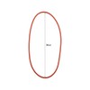 Tiardey Red Reusable Lid Latch Strap Rubber Band for Slow