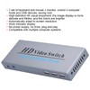 KVM Switch 4 Input 1 Output 4 Port HighDefinition Multimedia