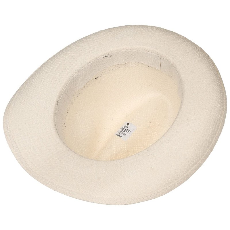 Lipodo Palermo Straw Hat, Bogard Hat, Fedora, Grosgrain Ribbon, Plain,