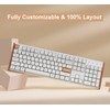 Keychron K10 HE QMK Wireless Gaming Custom Mechanical Keyboard, 2.4