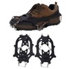 2pcs/set 12 Tooth Crampons Shoe Cover Rust Resistance Durable Outdoor