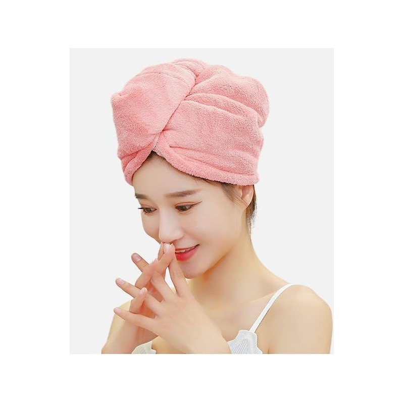 Hair Towel Wrap for Women and Men 2 Pack Bathroom