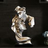Couples Kiss Sculpture Exquisite Decorative Resin Kissing Lover Figurine Home