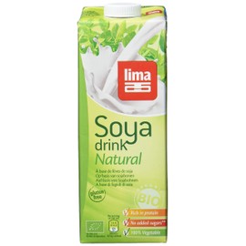 LIMA Soya Drink Natural, Pack of 12 (12 x 1000 g)