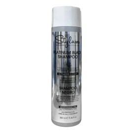Shampoo Matizador Platinum Black Cabello Cano Gris Plata                                                                                              