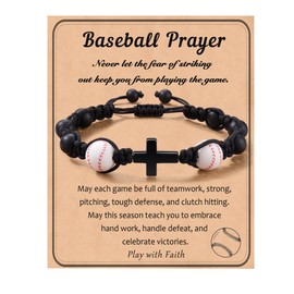 FYUKISS Teen Gifts, Baseball Gifts, Baseball Bracelets Accessories Stuff for 7/8/10/11/12/13 Year Old Teen Son Grandson Friend Gift Ideas